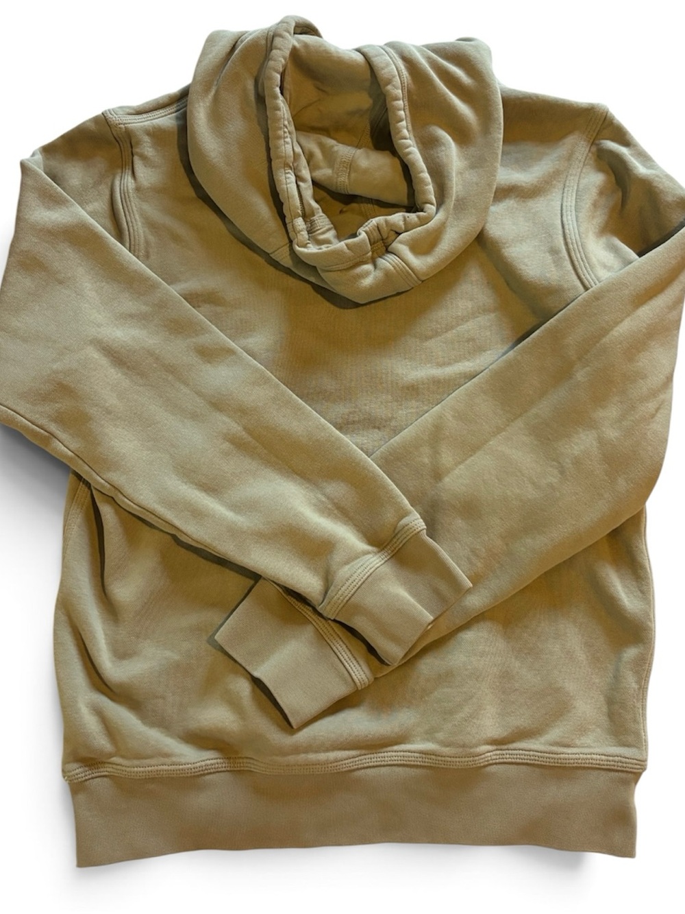 Nike Olive Green Logo Pullover Hoodie - Picture 4 of 4